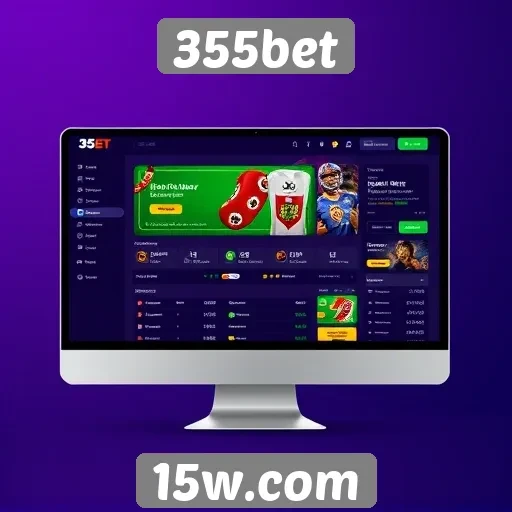 Interface do usuário e experiência no 355bet